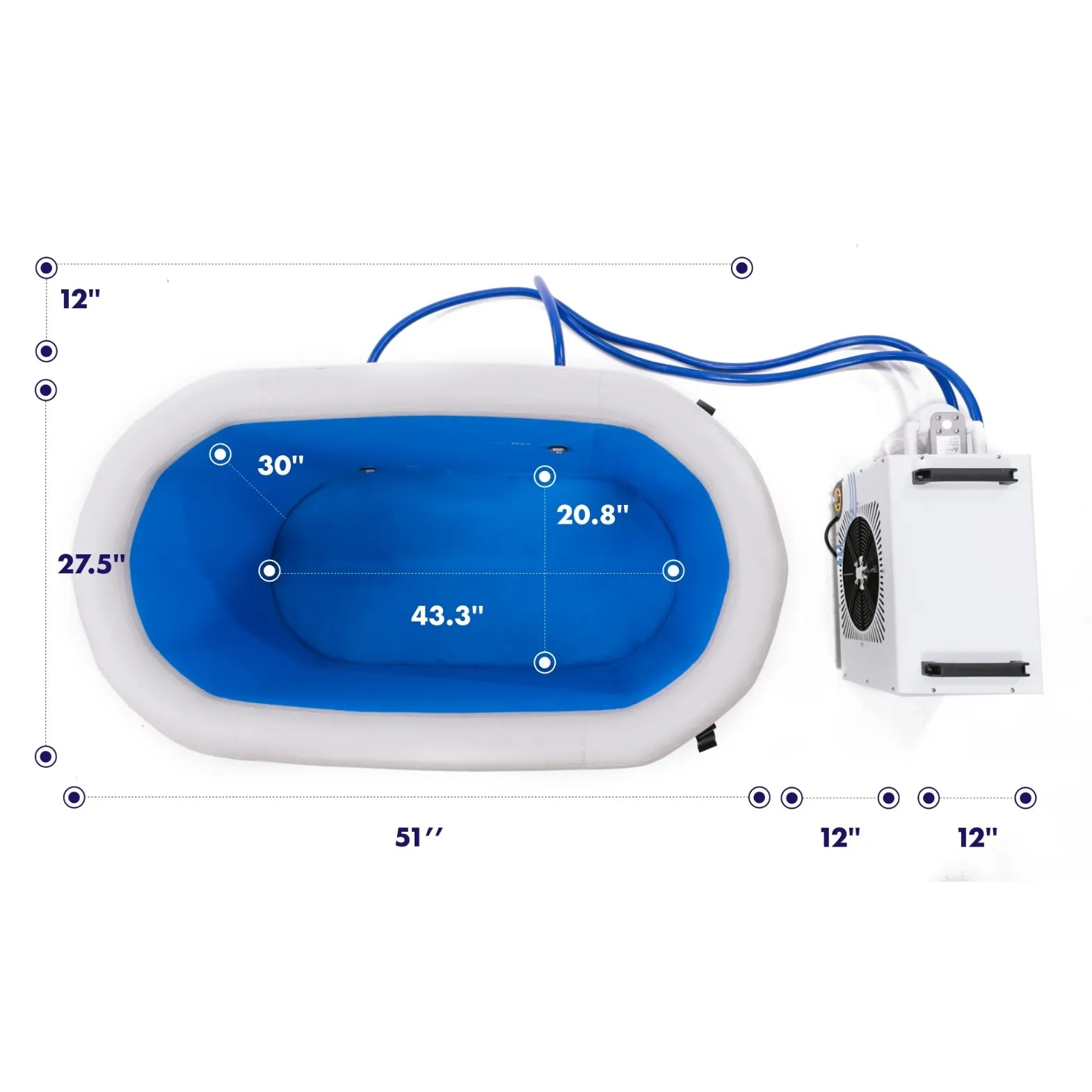 Certified Refurbished Inergize Cold Plunge Tub
