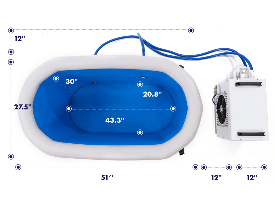 Inergize Cold + Hot Plunge Tub